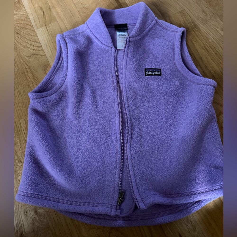 Toddler Patagonia vest size 3T